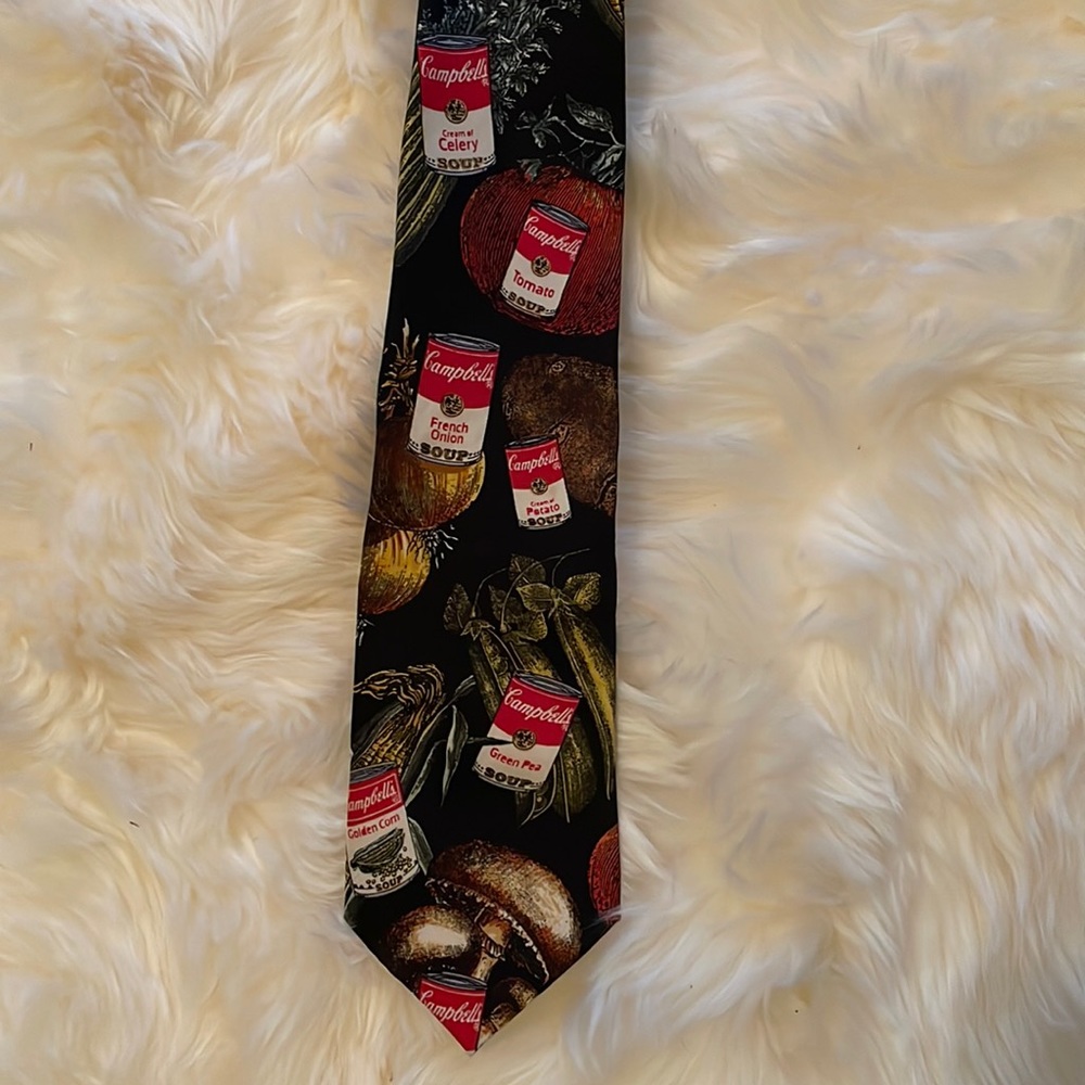 Campbell's Soup Vintage Silk Tie